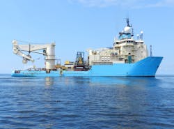 The subsea support vessel Maersk Achiever will mobilize from West Africa to Brazil. The subsea support vessel Maersk Achiever will mobilize from West Africa to Brazil.