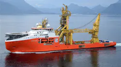 The offshore support vessel Normand Maximus.