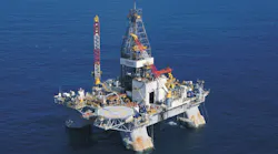 The semisubmersible Deepwater Nautilus is currently under contract to Shell offshore Malaysia.