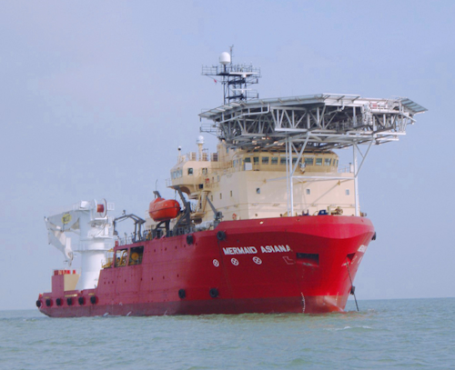 The company will continue to provide a suite of diving services using its DP-2 saturation dive support vessel Mermaid Asiana along with ROVs, specialized diving equipment and divers.