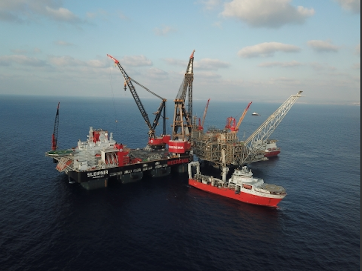 Noble Energy steps up offshore Israel natural gas deliveries | Offshore