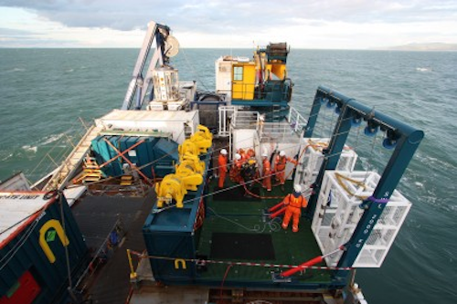The company has won contracts offshore Egypt and Abu Dhabi.