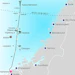 The Polarled gas pipeline route in the Norwegian Sea.