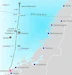 The Polarled gas pipeline route in the Norwegian Sea.