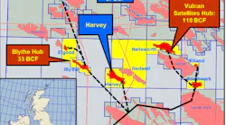 Phase 1 of the Core project takes in the Southwark, Blythe and Elgood fields, and Phase 2 the Goddard, Nailsworth, and Elland fields in the UK southern North Sea.