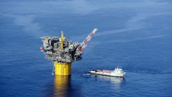 Tubular Bells is a spar-based FPS on Mississippi Canyon block 724 in the deepwater Gulf of Mexico. Tubular Bells is a spar-based FPS on Mississippi Canyon block 724 in the deepwater Gulf of Mexico.