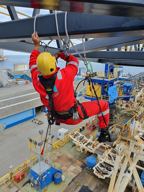 The initial three-year contract with TechnipFMC includes the option for two, one-year extensions.