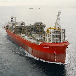 The FPSO Umuroa has been operating at the Tui field offshore New Zealand since July 2007.