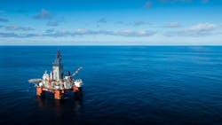 Seadrill’s semisubmersible West Hercules will drill the Gladsheim prospect in the Norwegian North Sea. Seadrill’s semisubmersible West Hercules will drill the Gladsheim prospect in the Norwegian North Sea.