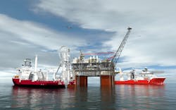 A simplified and standardized design for the Argos semisubmersible platform has enabled BP to reduce the overall cost on the Mad Dog 2 project by about 60%.