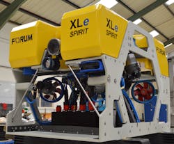 The XLe Spirit is the smallest in a new range electric observation-class ROVs. The XLe Spirit is the smallest in a new range electric observation-class ROVs.