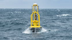The PB3 PowerBuoy is serving as an autonomous intelligent platform to provide communications and remote monitoring services at the Premier Oil-operated Huntington field in the UK central North Sea.