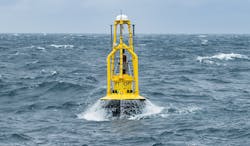 The PB3 PowerBuoy is serving as an autonomous intelligent platform to provide communications and remote monitoring services at the Premier Oil-operated Huntington field in the UK central North Sea.