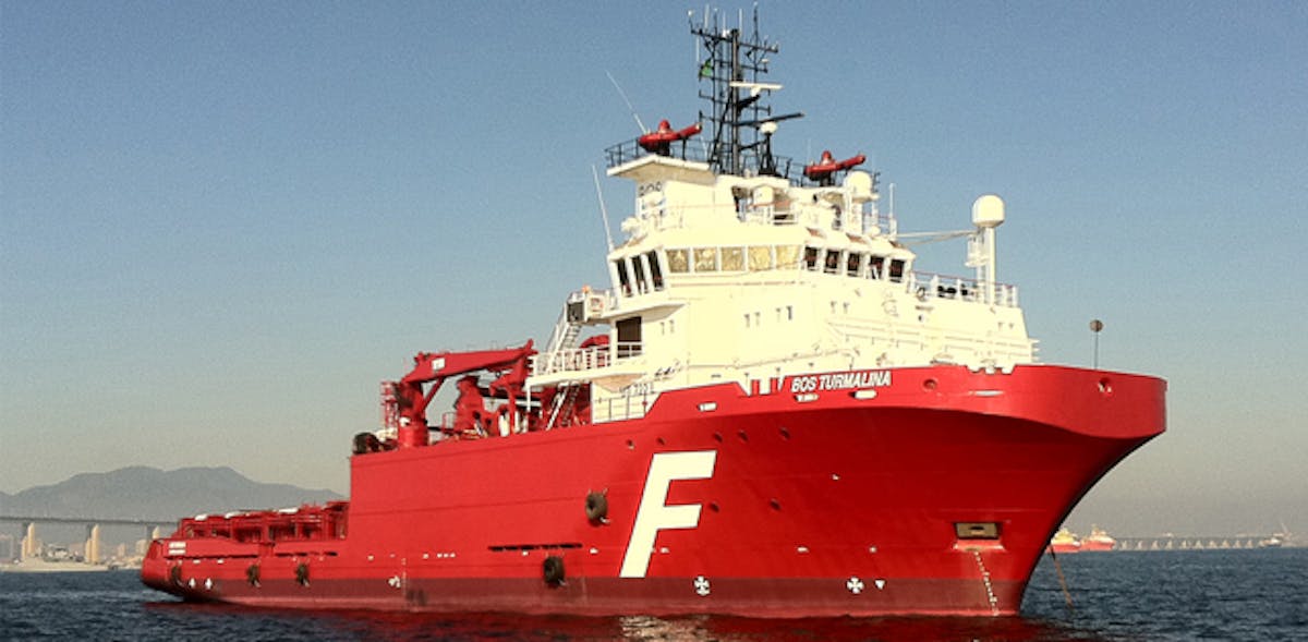 The anchor handler tug supply vessel BOS Turmalina will continue supporting activities at the Atlanta field in the Santos basin.