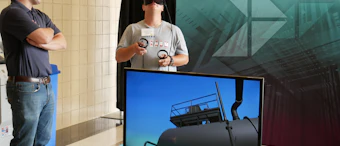 By using virtual reality to assess and train employees, the company said it is improving efficiencies in both land-based and offshore work environments.