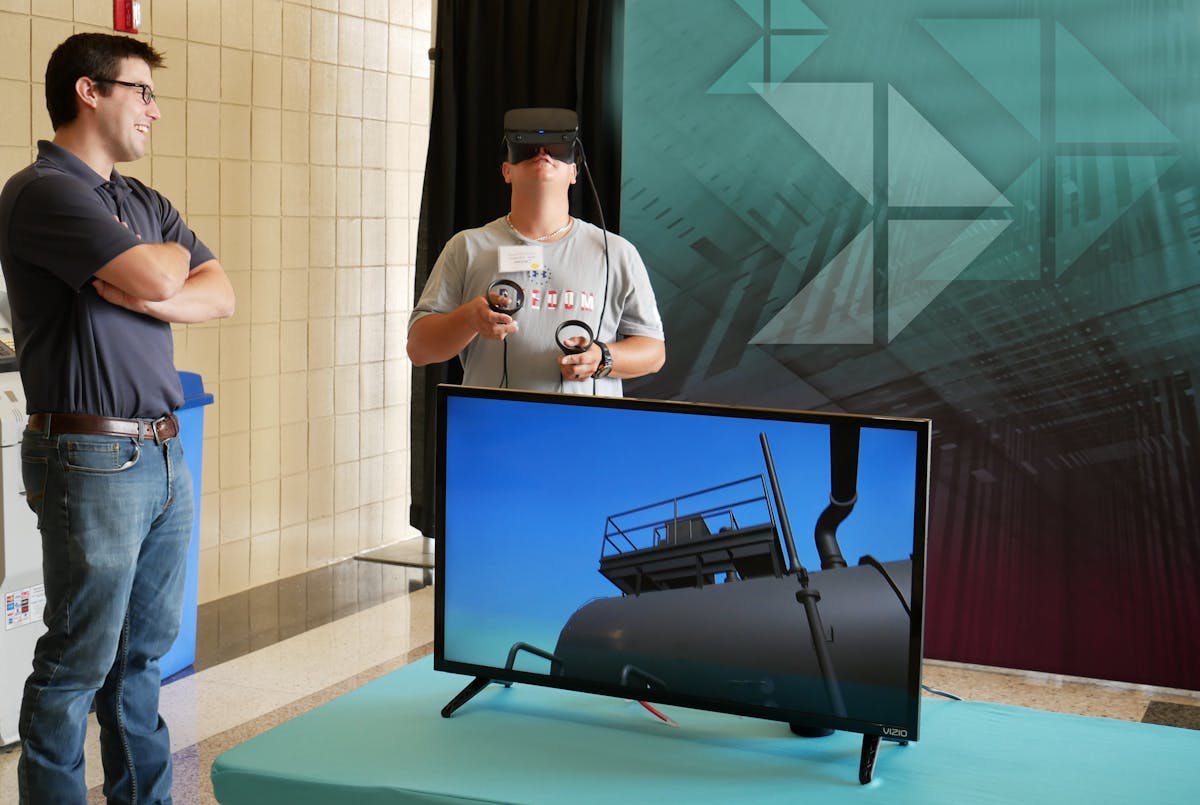 By using virtual reality to assess and train employees, the company said it is improving efficiencies in both land-based and offshore work environments.
