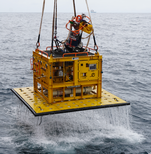 The Subsea Safety Module operating offshore Ghana.