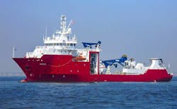 The Geosea is a DP-2 multi-purpose support vessel. The Geosea is a DP-2 multi-purpose support vessel.