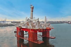 The semisubmersible well intervention rig Q7000 is suitable for deepwater operations globally. The semisubmersible well intervention rig Q7000 is suitable for deepwater operations globally.