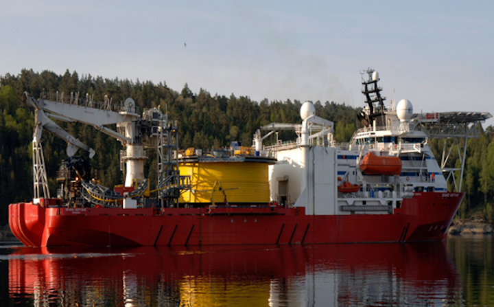The Skadni Neptune is an ROV construction support vessel.