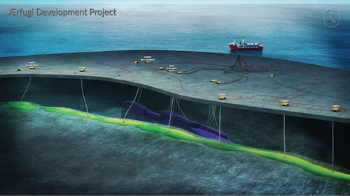 Phase 1, which develops the southern part of the Ærfugl field, consists of three new wells. Phase 2 consists of an additional three wells in the northern part of the field.