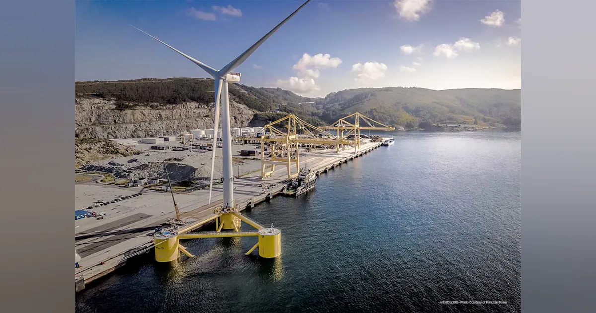 ABS certifies WindFloat Atlantic floating wind turbine | Offshore Magazine