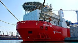 The Global 1201 is a multi-purpose DP-2 heavy-lift and pipelay vessel. The Global 1201 is a multi-purpose DP-2 heavy-lift and pipelay vessel.