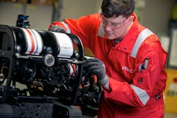 The company uses ROV machine-vision technology combined with fast acquisition, processing, and reporting of data for its underwater inspection in lieu of dry-docking projects. The company uses ROV machine-vision technology combined with fast acquisition, processing, and reporting of data for its underwater inspection in lieu of dry-docking projects.