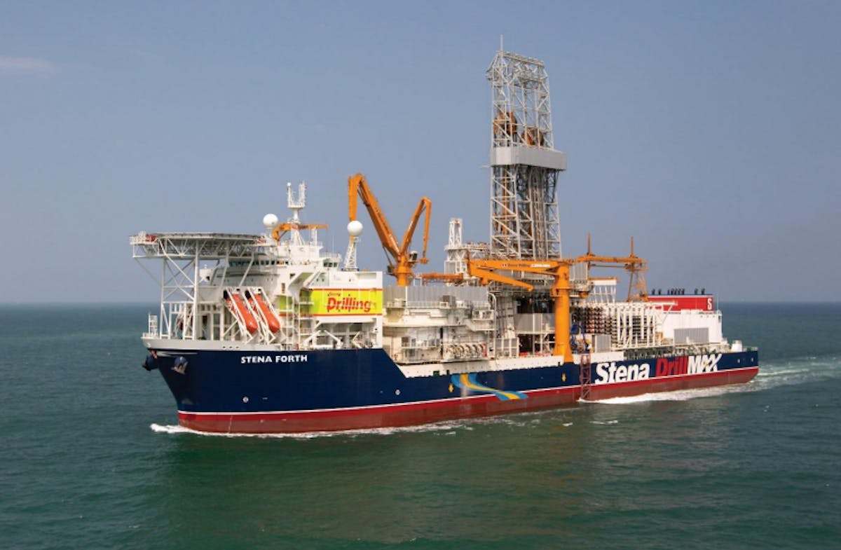 The Stena Forth recently drilled the Jethro-Lobe and Joe discovery wells for Tullow Oil offshore Guyana.