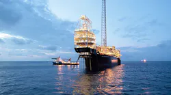 The FPSO Prof. John Evans Atta Mills operates at the TEN field development offshore Ghana.
