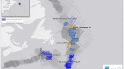 Seismic surveys offshore eastern Canada.
