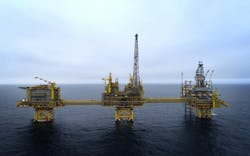 The Culzean gas condensate field development is in block 22/25a in the UK central North Sea.