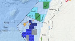 Overview of exploration licenses offshore Lebanon. Overview of exploration licenses offshore Lebanon.