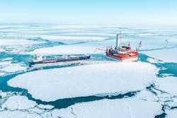 The Prirazlomnaya offshore platform has produced its 12-millionth metric ton of ARCO (Arctic-blend) oil. The Prirazlomnaya offshore platform has produced its 12-millionth metric ton of ARCO (Arctic-blend) oil.