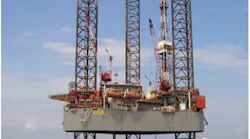 Shelf Drilling's jackup Trident XIV.