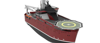 An artist’s impression of the VARD 4 07 US service operations vessel design.