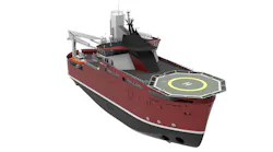 An artist’s impression of the VARD 4 07 US service operations vessel design.