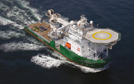 Bourbon Evolution 800 series multi-purpose supply vessel.