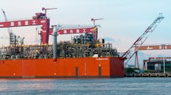 The Caribbean FLNG is the world’s first barge-based FLNG vessel. The Caribbean FLNG is the world’s first barge-based FLNG vessel.