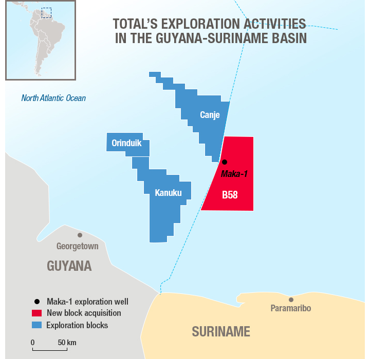 Total taking command of prospective offshore Suriname block | Offshore