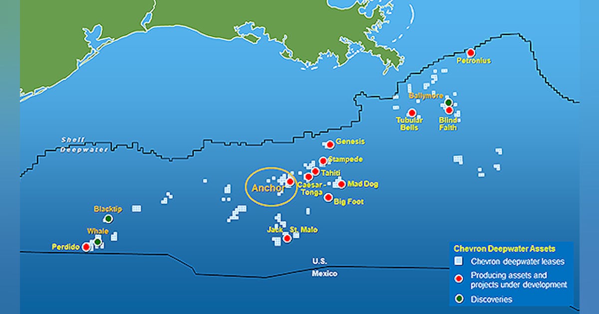 Chevron greenlights high-pressure Anchor oil project in the deepwater ...