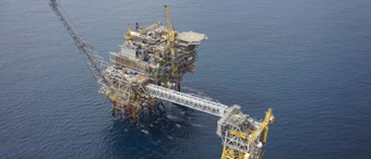 The Heimdal platform in the Norwegian North Sea.