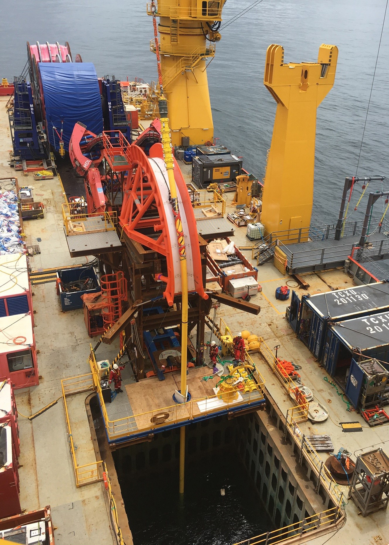 MDL Pipelay Spread Deployed Offshore Equatorial Guinea | Offshore