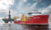 The new cable laying vessel Aurora will install the two 120-km (75-mi) power umbilicals at the Ormen Lange gas field in 2023.