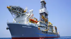 The drillship Pacific Sharav is under contract to Chevron in the US Gulf of Mexico.