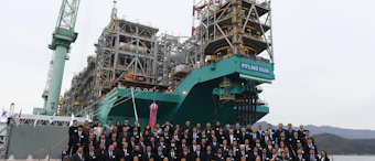 Sail away of the PFLNG DUA is expected in February 2020.