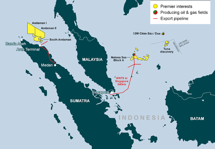 BIG-P production is tied into the existing block A infrastructure, and supports the company’s long-term gas sales contracts into Singapore.