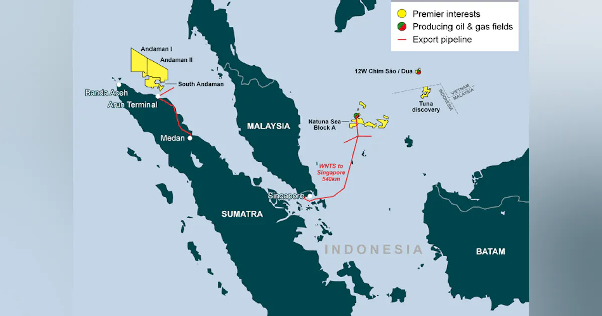 Tangkulo Field Premier starts up offshore Indonesia gas fields | Offshore Magazine