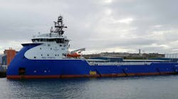 The platform supply vessel Sea Forth. The platform supply vessel Sea Forth.