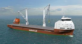 The DP2-B-type design is said to combine the intake of a multi-purpose vessel with DP station-keeping ability, with an emphasis on high fuel efficiency and a minimal environmental footprint.